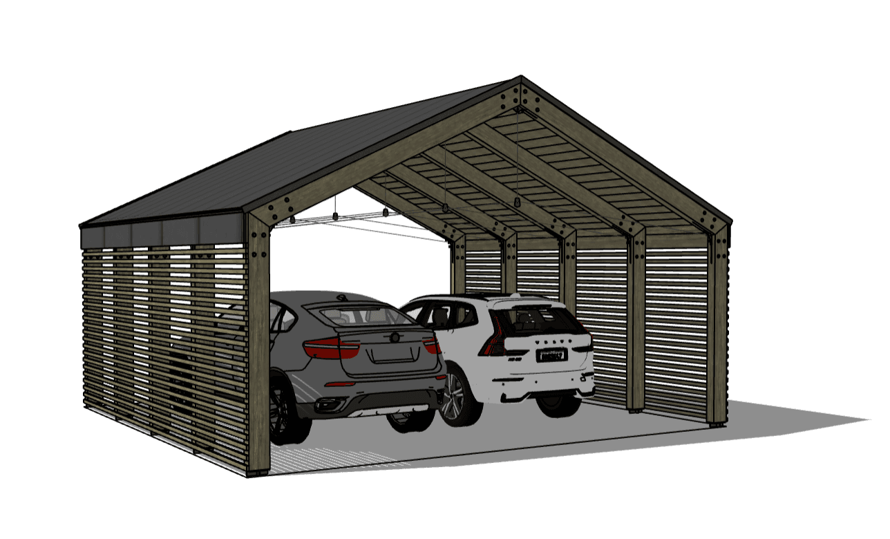 Prístrešok Carport