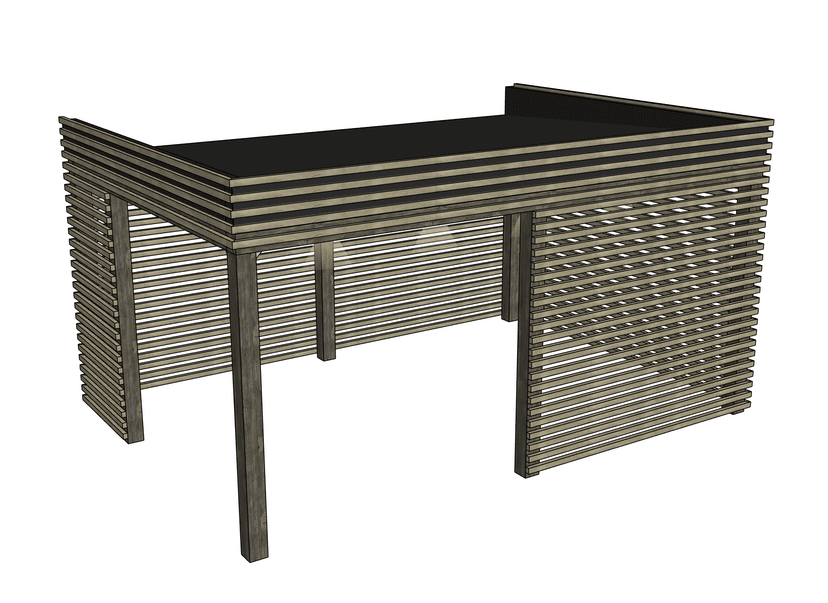 záhradný domček - Open Field zone